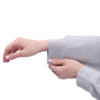 AWDW082-7 Толстовка Workout серый